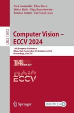 Computer Vision – ECCV 2024: 18th European Conference, Milan, Italy, September 29–October 4, 2024, Proceedings, Part XIV