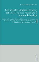 Los actuales cambios sociales y laborales: nuevos retos para el mundo del trabajo: Libro 4: Cambios en la relaci?n laboral individual y nuevos retos para el contrato de trabajo (Espa?a, Portugal, M?xico, Francia)