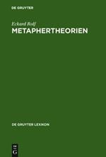 Metaphertheorien: Typologie - Darstellung - Bibliographie