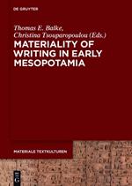 Materiality of Writing in Early Mesopotamia