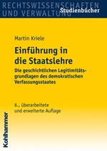 Einführung in die Staatslehre