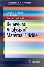 Behavioral Analysis of Maternal Filicide