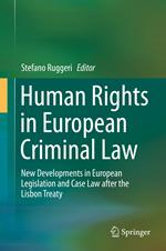 Human Rights in European Criminal Law