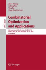 Combinatorial Optimization and Applications