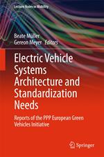 Electric Vehicle Systems Architecture and Standardization Needs