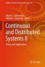 Continuous and Distributed Systems II