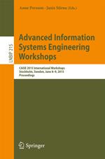 Advanced Information Systems Engineering Workshops