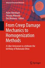 From Creep Damage Mechanics to Homogenization Methods