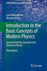 Introduction to the Basic Concepts of Modern Physics: Special Relativity, Quantum and Statistical Physics