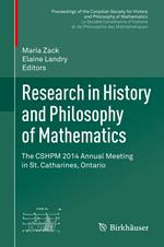 Research in History and Philosophy of Mathematics