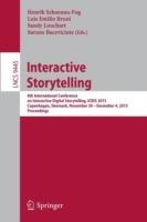 Interactive Storytelling: 8th International Conference on Interactive Digital Storytelling, ICIDS 2015, Copenhagen, Denmark, November 30 - December 4, 2015, Proceedings