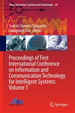 Proceedings of First International Conference on Information and Communication Technology for Intelligent Systems: Volume 1