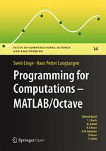 Programming for Computations - MATLAB/Octave