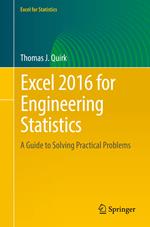 Excel 2016 for Engineering Statistics