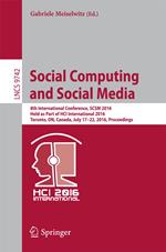 Social Computing and Social Media