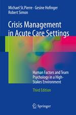 Crisis Management in Acute Care Settings