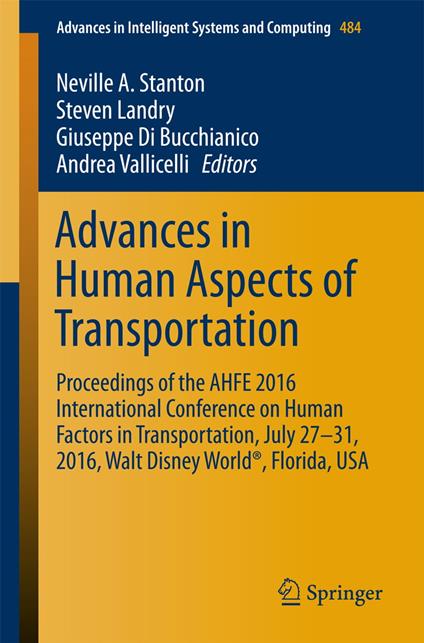 Advances in Human Aspects of Transportation