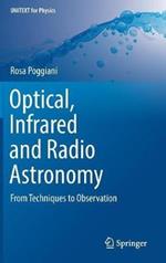 Optical, Infrared and Radio Astronomy: From Techniques to Observation