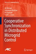 Cooperative Synchronization in Distributed Microgrid Control