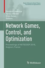 Network Games, Control, and Optimization