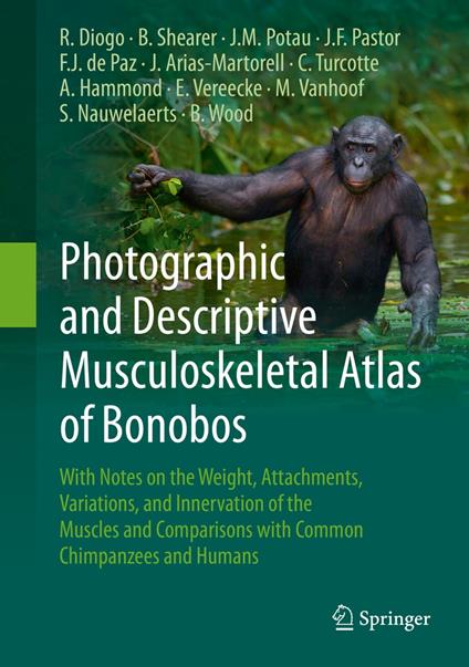 Photographic and Descriptive Musculoskeletal Atlas of Bonobos