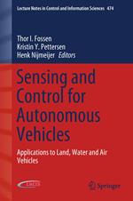 Sensing and Control for Autonomous Vehicles