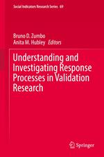 Understanding and Investigating Response Processes in Validation Research