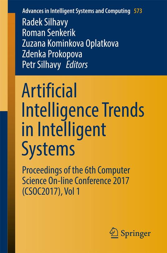 Artificial Intelligence Trends in Intelligent Systems