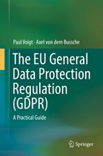 The EU General Data Protection Regulation (GDPR)