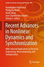 Recent Advances in Nonlinear Dynamics and Synchronization