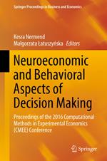 Neuroeconomic and Behavioral Aspects of Decision Making