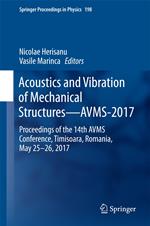 Acoustics and Vibration of Mechanical Structures—AVMS-2017