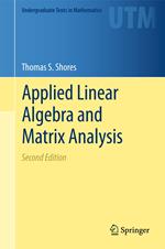 Applied Linear Algebra and Matrix Analysis