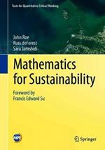 Mathematics for Sustainability