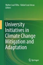 University Initiatives in Climate Change Mitigation and Adaptation