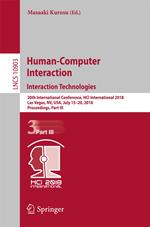 Human-Computer Interaction. Interaction Technologies