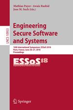 Engineering Secure Software and Systems