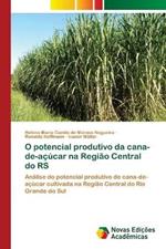O potencial produtivo da cana-de-acucar na Regiao Central do RS