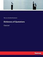 Dictionary of Quotations: Classical