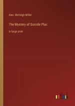 The Mystery of Suicide Plac: in large print