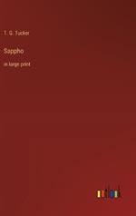 Sappho: in large print