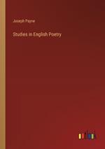 Studies in English Poetry