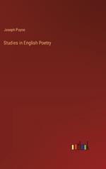 Studies in English Poetry