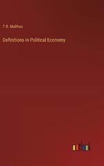 Definitions in Political Economy