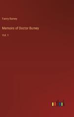 Memoirs of Doctor Burney: Vol. 1