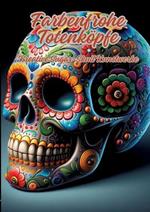 Farbenfrohe Totenk?pfe: Kreative Sugar-Skull Kunstwerke