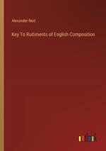 Key To Rudiments of English Composition
