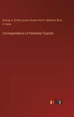 Correspondence of Palestine Tourists