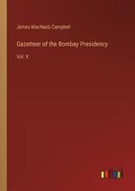 Gazetteer of the Bombay Presidency: Vol. X