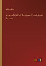Annals of the Early Caliphate. From Original Sources